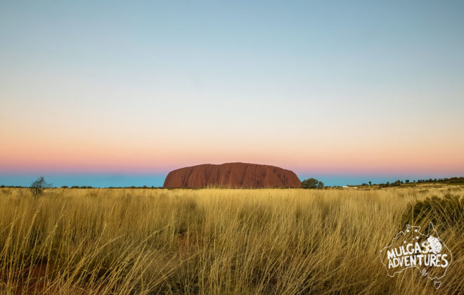 © Mulgas Adventures, Uluru through the grass